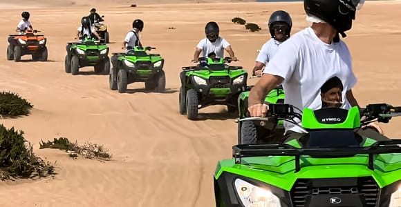 Agadir: Quad Biking and Sandboarding Adventure with Tea