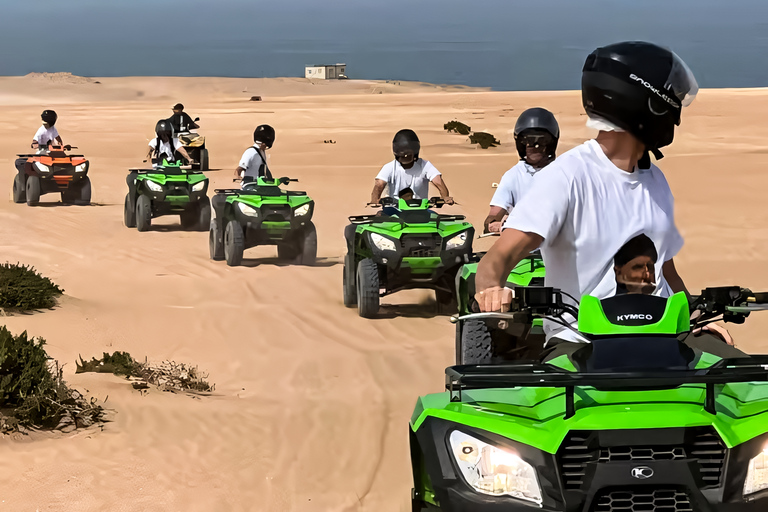 Agadir: Quad Biking and Sandboarding Adventure with Tea AGADIR: SINGLE QUAD BIKE + SANDBOARDING