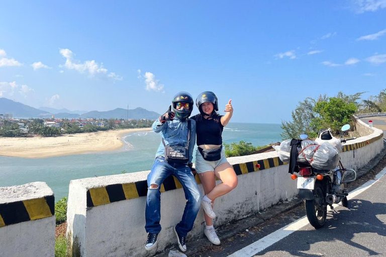 Easy Rider Tour:Hai Van Pass, Lang Co Beach,Marble Mountains Easy Rider Tour via Hai Van Pass: from Hoi An-Da Nang to Hue