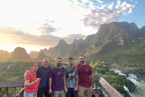 From Sapa: 3-Day Cao Bang Waterfalls & Caves Tour with Meals