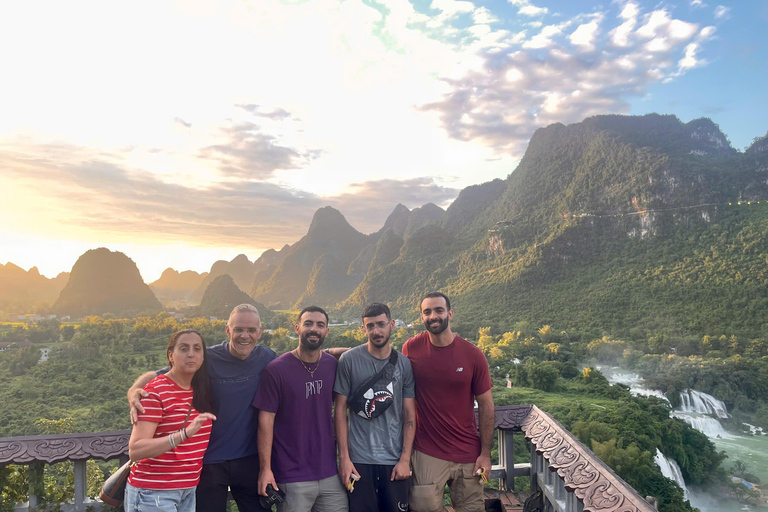 From Sapa: 3-Day Cao Bang Waterfalls & Caves Tour with Meals