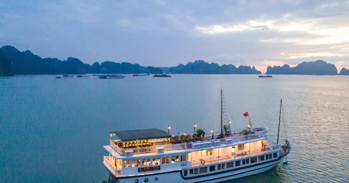 From Ninh Binh Ruby Ha Long Bay Overnight Cruise D N Getyourguide