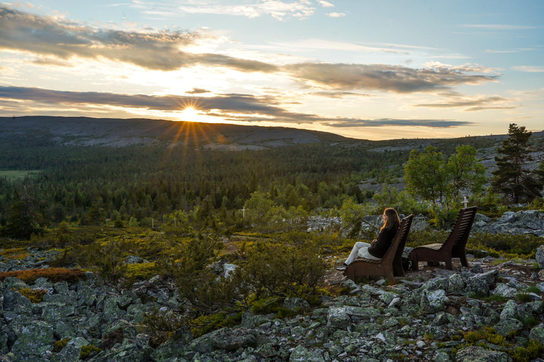 Arctic Wilderness Hike from Rovaniemi (Midnight sun/Sunset)