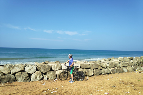 Passeio de bicicleta de Kochi a Marari/ Kumarakom/ Alleppey (dia inteiro)Passeio de bicicleta/eBike em Marari (alleppey) (dia inteiro)