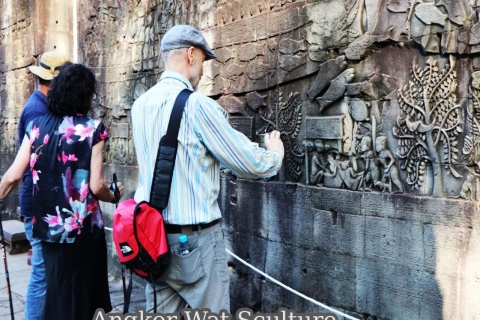 Ultimate Tour to Angkor Wat, Angkor Thom and Bayon Temple Join-in Tour with English Speaking tour guide