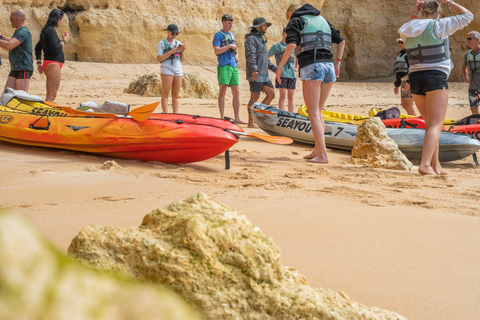 Albufeira Marina: Benagil Cave to Marinha Beach Kayak Tour