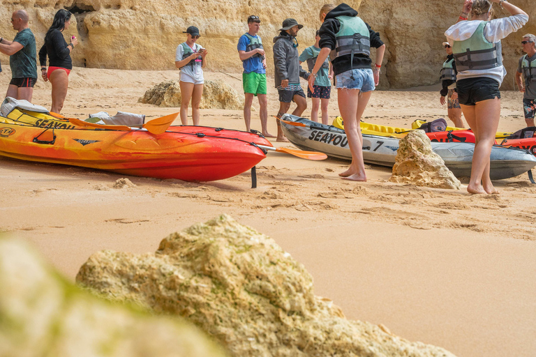 Albufeira Marina: Benagil Cave to Marinha Beach Kayak Tour