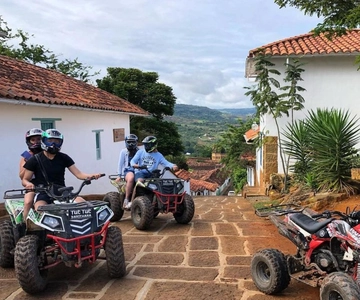 Cuatrimoto Barichara: Aventura entre caminhos coloniais e paisagens épicas