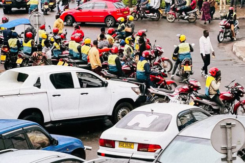 Kigali: Guided Moto Ride, Markets, and Street Food Tour