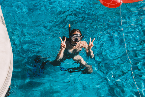 Kissamos : Croisière en catamaran de luxe à Balos et GramvousaBillet VIP