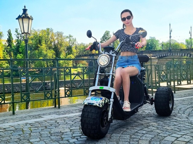 Visit Prague: City Highlights Guided Electric Trike Tour in Praga