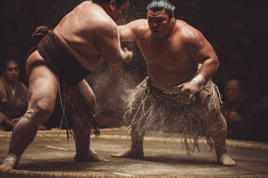 Tokio: Shinjuku-Sumo-Show & Erlebnis mit Foto. Foto: GetYourGuide
