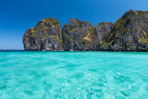 Khaolak: Temprano hacia la isla Phi Phi y la bahía Maya con almuerzo8:00 AM Recorrido