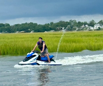 Hilton Head Island: Vannscootertur