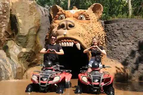 Bali: Ubud ATV Quad Bike Explora os túneis e os trilhos da selva