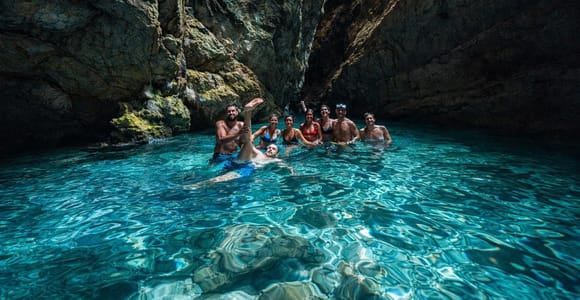 Zadar: Dugi Otok - Abenteuertour: Blaue Grotte, Sakarun & Schiffswrack