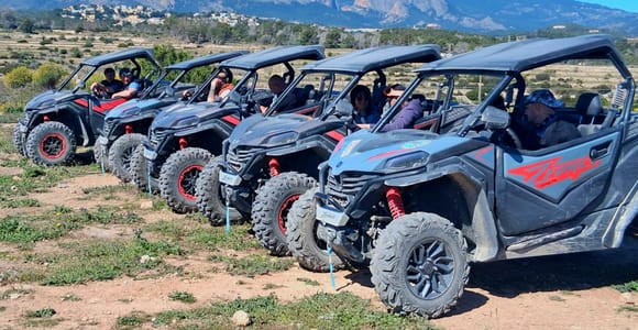 Benidorm: 1-Hour Mountain Safari Dune Buggy Route