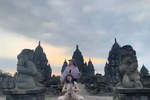 Prambanan Afternoon Sunset and Ramayana Ballet