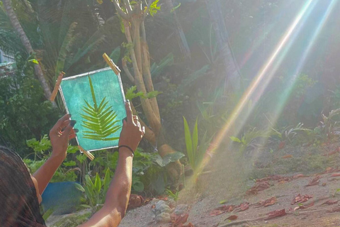 Botanical Printing and Water Marbling in Mexico City