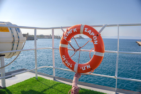 Rhodes: Symi and Panormitis day trip catamaran boat 09:00Dp