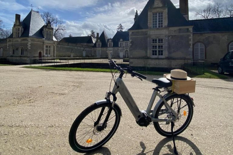 Von Villesavin: Geführte Ganztagestour mit dem E-Bike nach Chambord