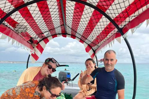 Zanzibar:Mnemba Dolphin Spotting+Aquarium+ Kendwa Beach Escp