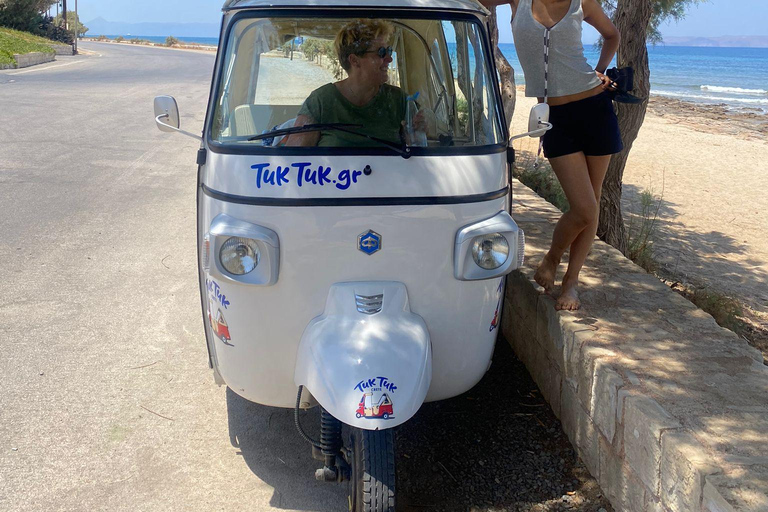 Crete: Private Tuk Tuk Tour of 7 Villages with Tastings