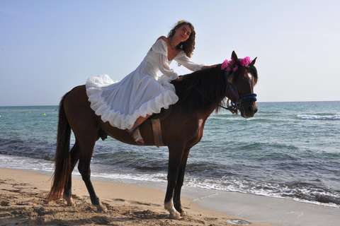 DJERBA : Randonnée à cheval privée (2h).