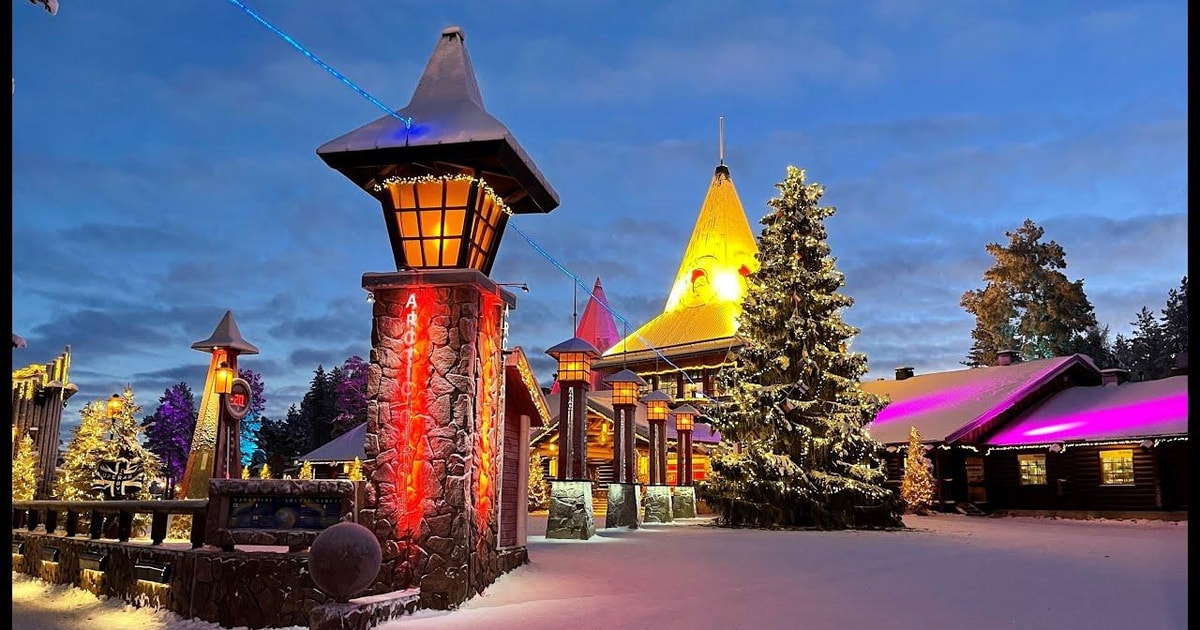 Vanuit Rovaniemi: Rendier, Huskies & Rondleiding door het Dorp van de