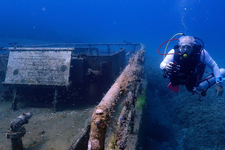 Larnaca: Private Wreck Diving Tour with Gear & Photos