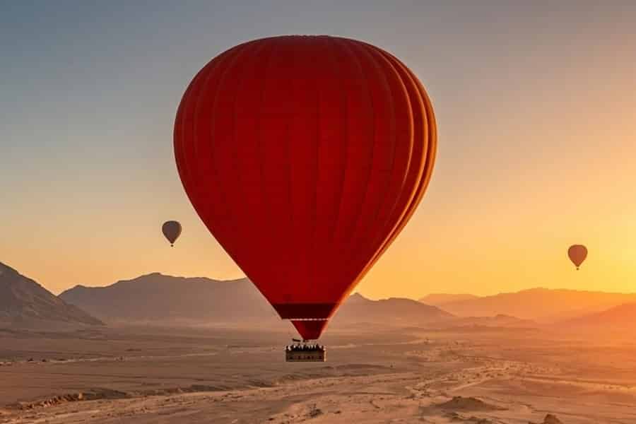 Marrakesch: Heißluftballon-Flug mit Frühstück. Foto: GetYourGuide Marrakesch: Heißluftballon-Flug mit Frühstück. Foto: GetYourGuide