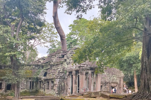 Siem Reap: Angkor Wat Tour with Sunrise Private Guide Angkor Wat, Angkor Thom, Ta Promh Tour & Sunrise by Van