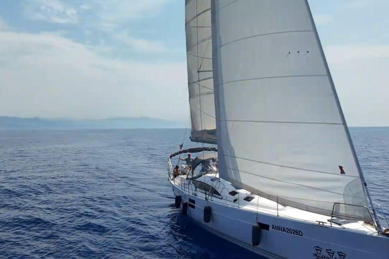 Genoa: Premium Private Sailing Day with Lunch and Swim