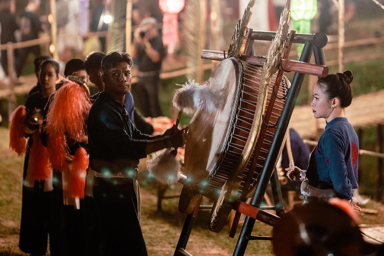 Chiang Mai: Ticket de entrada al Festival de los Faroles del Cielo con cena