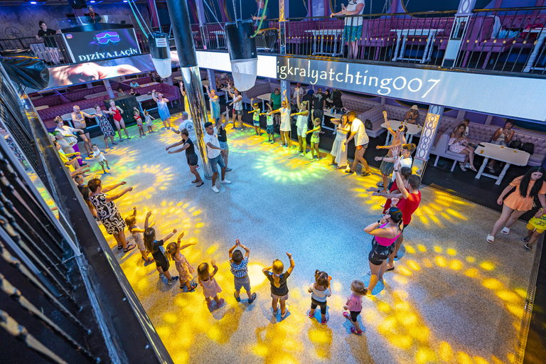 Alanya: All Inclusive Sonnenuntergangskreuzfahrt auf einem LuxusbootTransfer von Konakli, Türkler, Avsallar und Okurcalar