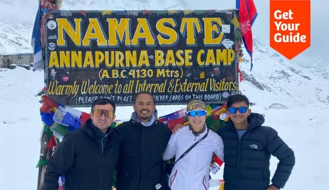 Pokhara: Trek To Majestic Annapurna Base Camp For 7 Days