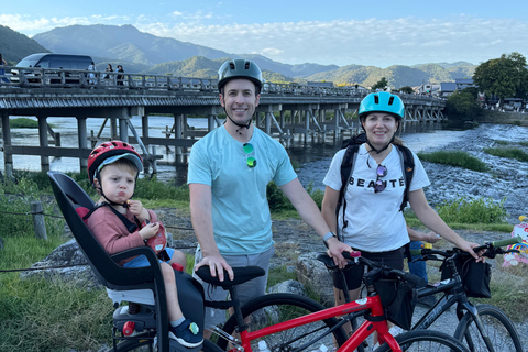 Arashiyama Bamboo Forest Family Bike Tour (Infant & Kids)