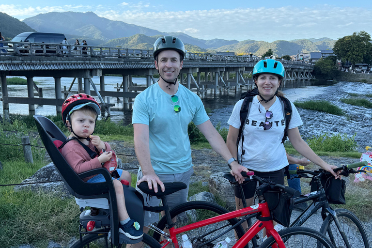Arashiyama Bamboo Forest Family Bike Tour (Infant & Kids)