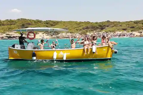 Sant'Andrea Island Boat Tour with aperitif on board