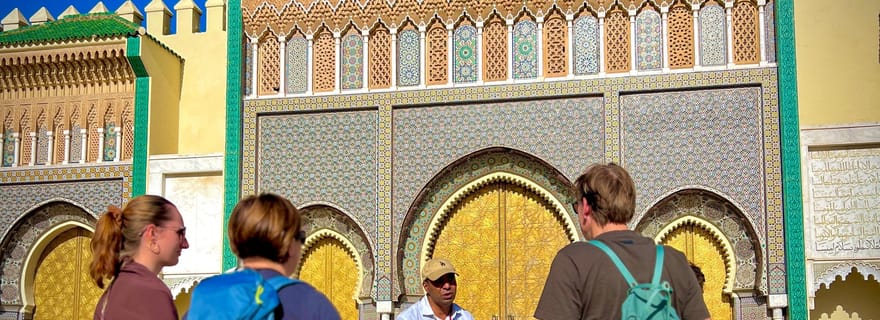 Fès : médersa Attarine, place Seffarine, tannerie et visite de la médina