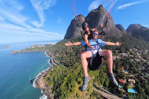 Rio de Janeiro : Vols biplace en parapente au-dessus de Rio