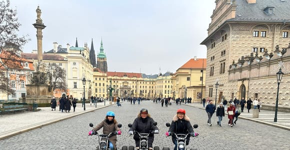 Prague: Electric Monster Bike Trike Tour by Euro Segway