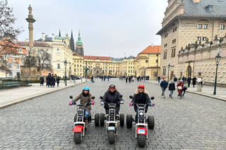 Prague: Monster Bike Trike Tour Euro Segway Experience