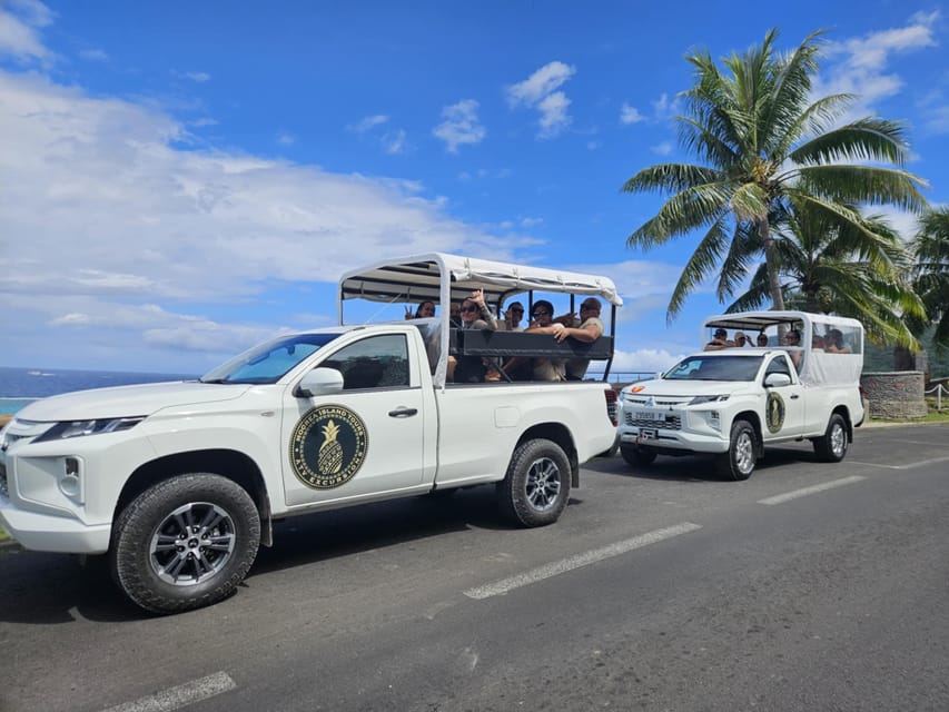 Moorea : visite en 4x4 avec usine de jus et dégustation de confitures