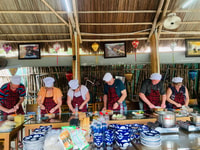 Von Hoi An, Markttour, Basket Boat Ride und Kochkurs - Hizvo