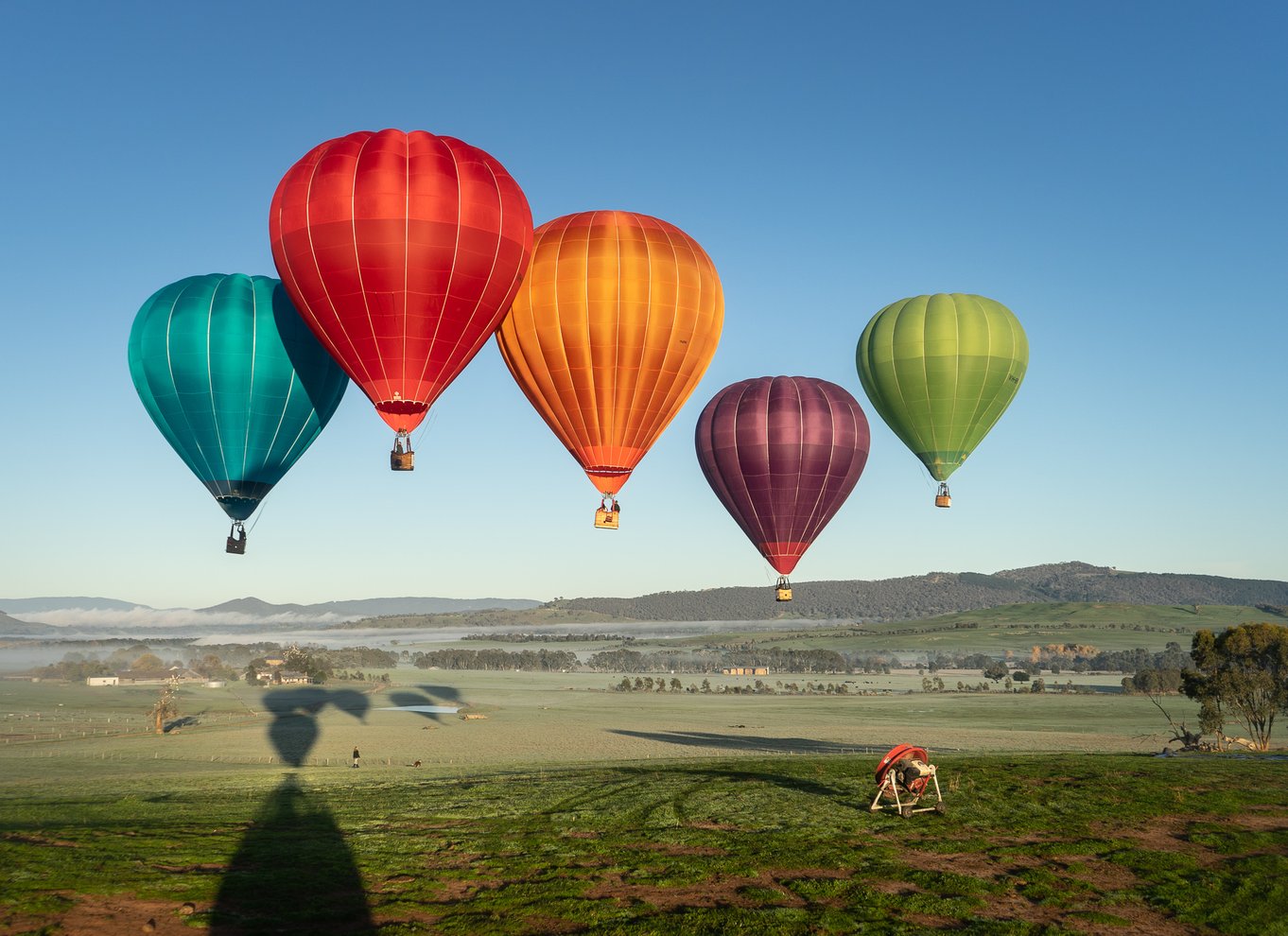 Yarra Valley: Luftballonflyvning og morgenmadsbuffet