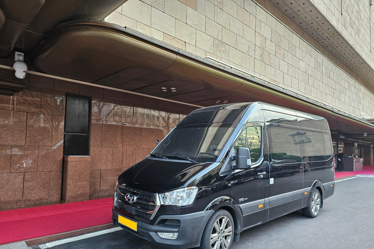 Privé transfer van hotel Seoul naar station Seoul enzovoort