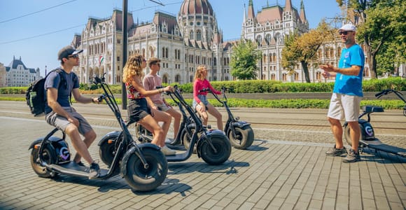 Budapest: Small-Group MonsteRoller E-Scooter Tours