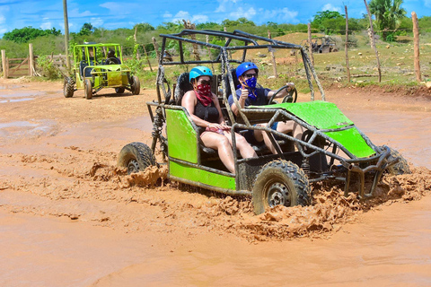 Punta Cana: Buggyäventyr + Blå grottan + Macao Beach