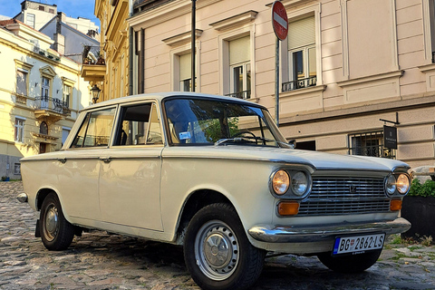 Belgrade : visite de la ville en voiture ancienne